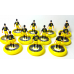 Subbuteo Andrew Table soccer AEK Athens 2nd jersey  2017-18 on WSB Professional Bases